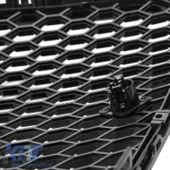 Front Grille suitable for Audi A5 11-16 8T/8F RS-Look Honeycomb Glossy Black 1 Pc-image-6311418