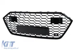 Front Grille suitable for Audi A7 4K8 (2018-) RS Design Piano Black-image-6266257