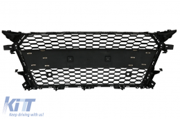 Front Grille suitable for Audi TT FV 8S (2015-2017) RS Design Black-image-6082302