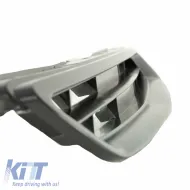 Front Grille suitable for Honda Civic 3D/4D 95-96 Badgeless Black 1 Pc-image-6290446