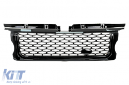 Front Grille suitable for Land Range Rover Sport L320 (2005-2008) Autobiography Look Black Edition - RRFG01B