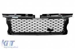 Front Grille suitable for Land Range Rover Sport L320 (2005-2008) Autobiography Look Black Edition