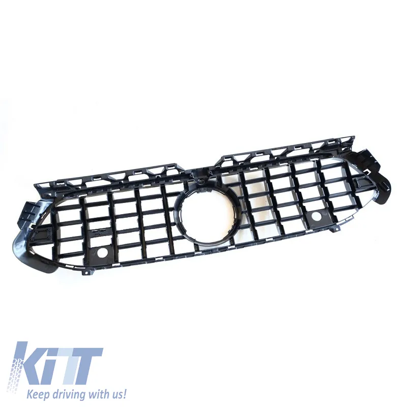 Front Grille suitable for Mercedes-Benz A-Class W177 Facelift 23+ GT A Design Panamericana Look Black/Chrome 1 Pc