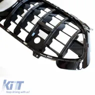 Front Grille suitable for Mercedes-Benz A-Class W177 Facelift 23+ GT A Design Panamericana Look Black 1 Pc-image-6319216