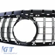 Front Grille suitable for Mercedes-Benz B-Class W246 14-18 GT A Design Panamericana Look Black/Chrome 1 Pc-image-6310113