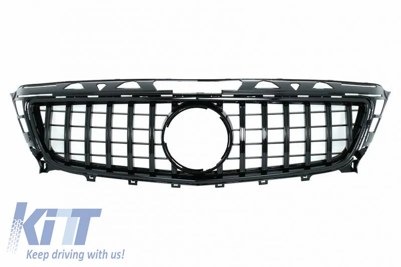 Front Grille suitable for Mercedes-Benz CLS-Class W218 11-14 A Design GT A Design Panamericana Look Black 1 Pc