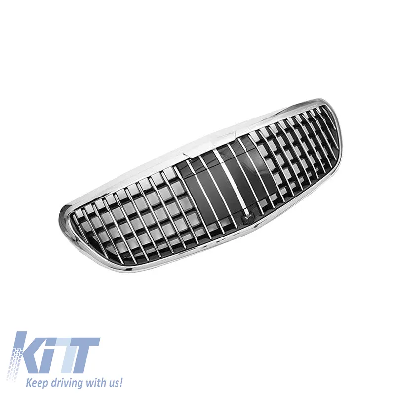 Front Grille suitable for Mercedes-Benz E-Class W213 16-20 Exclusive Maybach Look Chrome 1pc