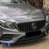 Front Grille suitable for Mercedes-Benz E-Class W213 16-19 GT A Design Panamericana Look Black 1pc-image-6312841
