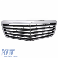 Front Grille suitable for Mercedes-Benz E-CLASS W211/S211 06-09 Chrome 1 Pc