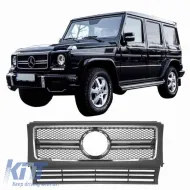 image-29-Front Grille suitable for Mercedes-Benz G-Class W461 W463 90-15 A Design G55/G65 Look Black/Chrome 1pc