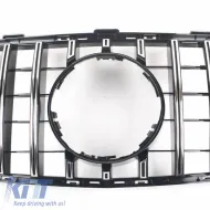 Front Grille suitable for Mercedes-Benz GLA X156 Facelift 17-21 Panamericana Look Black/Chrome 1 Pc-image-6315136