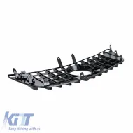 Front Grille suitable for Mercedes-Benz ML-Class W164 08-11 GT A Design Panamericana Look Black/Chrome 1 Pc-image-6295971