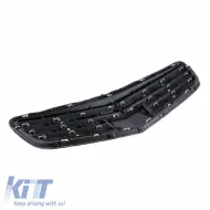 Front Grille suitable for Mercedes-Benz S-Class W221 09-13 S63 S65 A Design Look Glossy Black 1pc-image-6294962