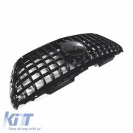 Front Grille suitable for Mercedes-Benz Sprinter W907 18-26 GT A Design Panamericana Look Black 1 Pc
