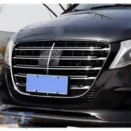 Front Grille suitable for Mercedes-Benz Vito W447 / W448 24+ A Design Look Chrome/Black 1 Pc-image-6324406