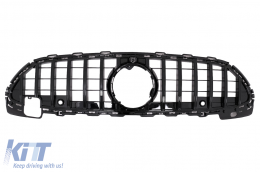 Front Grille suitable for Mercedes C-Class W206 Sedan S206 T-Modell (2021-Up) GT-R Panamericana Design Black