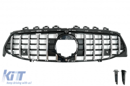 Front Grille suitable for Mercedes CLA X118 C118 (2019-up) GT-R Panamericana Design Chrome