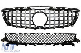 Front Grille suitable for Mercedes CLS W218 C118 (2011-2014) X218 Shooting Brake (2012-2014) GT-R Panamericana Design