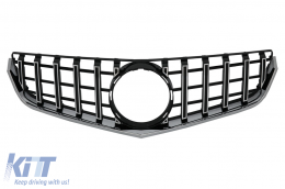 Front Grille suitable for Mercedes E-Class C207 W207 A207 Pre Facelift (2009-2012) Coupe Cabrio GTR Look Chrome - FGMBW207GTRCN