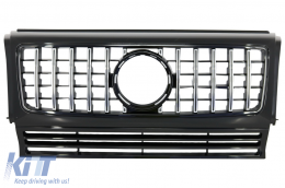 Front Grille suitable for MERCEDES G-Class W463 (1990-2014) New G63 GT-R Panamericana Design