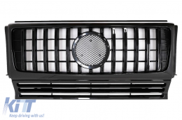 Front Grille suitable for Mercedes G-Class W463 (2002-2017) New G63 GT-R Panamericana Design