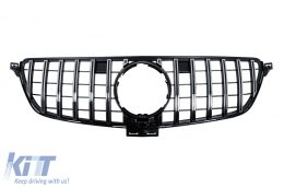 Front Grille suitable for Mercedes GLE Coupe C292 (2015-2018) GLE W166 SUV (2015-2018) GTR Panamericana Design - FGMBW166GTRN