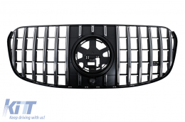 Front Grille suitable for Mercedes GLS SUV X167 Facelift (2023-up) GTR Design - FGMBX167FGTR