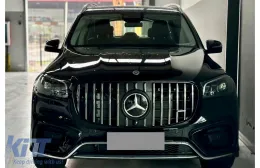 Front Grille suitable for Mercedes GLS SUV X167 Facelift (2023-up) GTR Design-image-6278186
