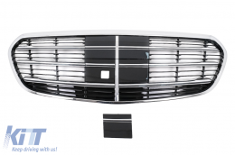 Front Grille suitable for Mercedes S-Class W223 (2020-Up) Limousine
