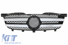 Front Grille suitable for MERCEDES Sprinter 906 NCV3 Non LCI (2006-2013) Chrome Edition - FGMBSPRII
