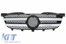 Front Grille suitable for MERCEDES Sprinter 906 NCV3 Non LCI (2006-2013) Chrome Edition