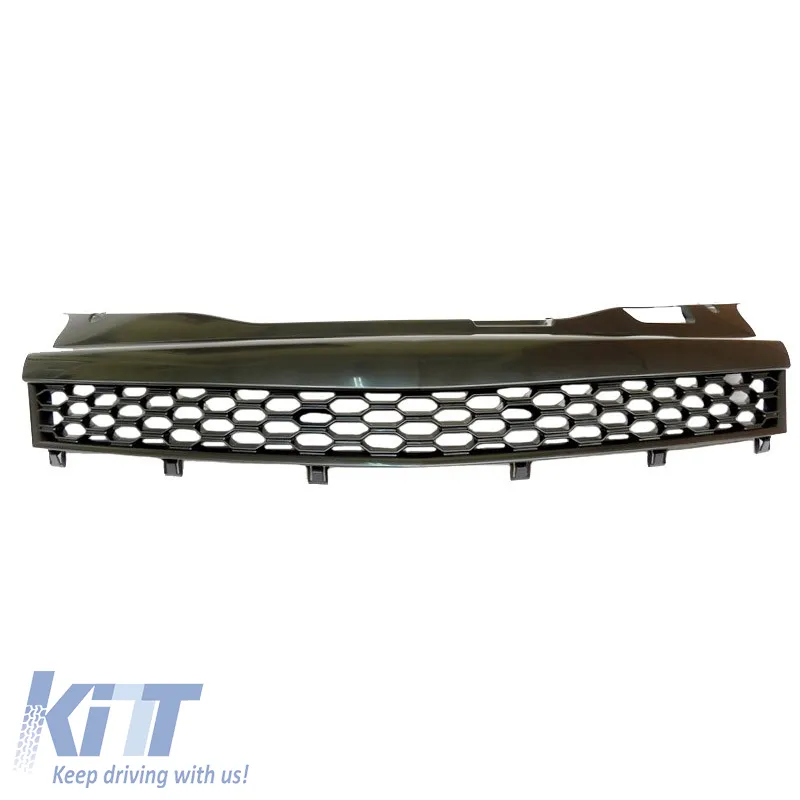 Front Grille suitable for Opel Astra H 3D GTC 04-07 Honeycomb Badgeless Mat Black 1Pc