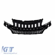 Front Grille suitable for Opel Corsa E 14-19 Honeycomb Mat Black 1pc-image-6325465