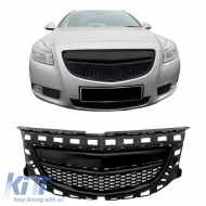 Front Grille suitable for Opel Insignia 08-13 Badgeless Black 1 Pc