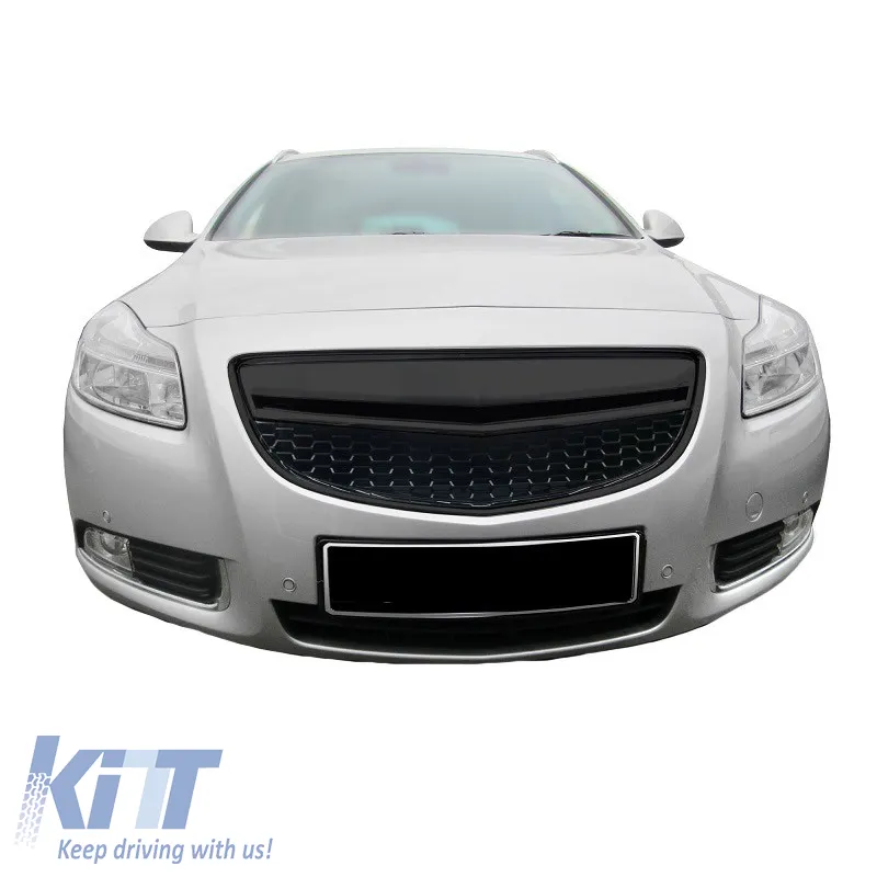 Front Grille suitable for Opel Insignia 08-13 Badgeless Black 1 Pc