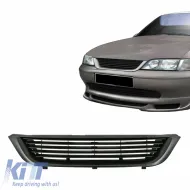 image-8-Front Grille suitable for Opel Vectra B 95-99 Badgeless Black 1Pc