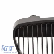 Front Grille suitable for Seat Ibiza 6L / Cordoba 6L 02-08 Badgeless Black 1pc-image-6295929
