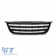 Front Grille suitable for Tiguan mk1 07-11 R Look Black Mat With 2 Double Grilles 1 Pc-image-6325829