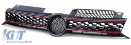 Front grille suitable for Volkswagen Golf 6 GTI design