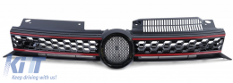 Front grille suitable for Volkswagen Golf 6 GTI design