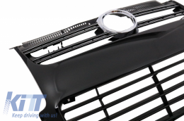 Front Grille suitable for VW Golf 5 V (2003-2009) R32 Design Black-image-6028642