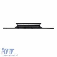 Front Grille suitable for VW Golf III (3) 93-98 VR6 Look Badgeless Black 1 Pc-image-6296003