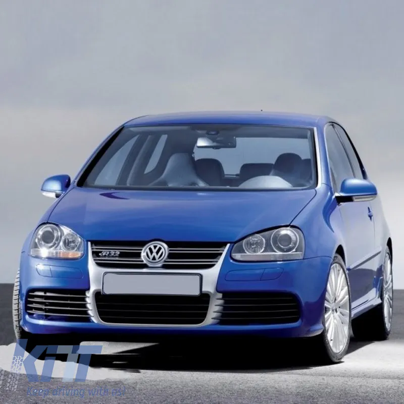 Front Grille suitable for VW Golf V (5) 03-08 R32 Look Chrome 1 Pc