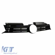 Front Grille suitable for VW Golf VI (6) 08-11 R20 Look Black 1 Pc-image-6329188