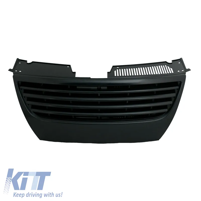 Front Grille suitable for VW Passat 3C 05-10 Badgeless Black 1pc