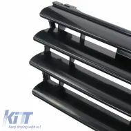 Front Grille suitable for VW Polo 6N 94-99 Badgeless Black 1pc-image-6325498