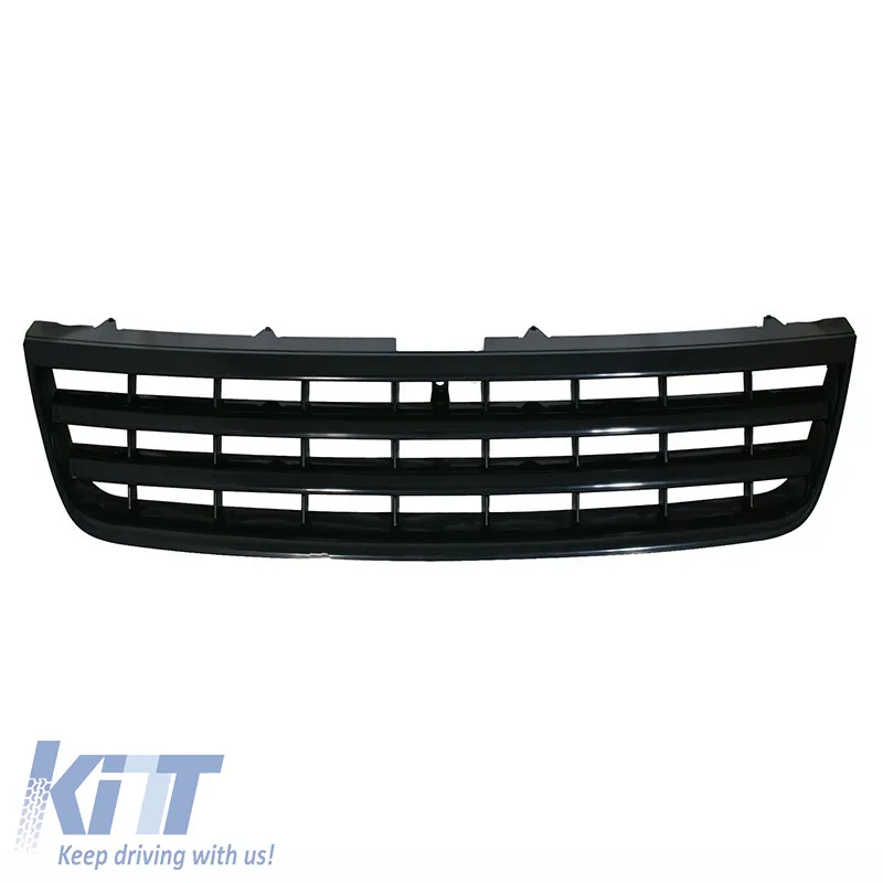 Front Grille suitable for VW Touareg 7L 02-06 Badgeless Black 1 Pc