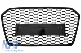 Front Grille with Full LED Headlights Sequential Dynamic Turning Lights suitable for Audi A6 C7 4G Facelift (2015-2018) RS6 Matrix Design-image-6054091