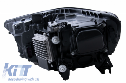Front Grille with Full LED Headlights Sequential Dynamic Turning Lights suitable for Audi A6 C7 4G Facelift (2015-2018) RS6 Matrix Design-image-6054104