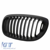 Front Grilles suitable for BMW 3 E46 03-06 Coupe/Cabrio Matte Black 2 Pcs-image-6295836